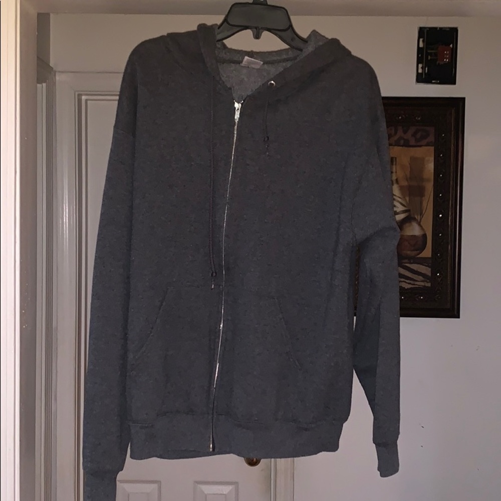 ❌❌SOLD❌❌ Gray Zip Up jacket